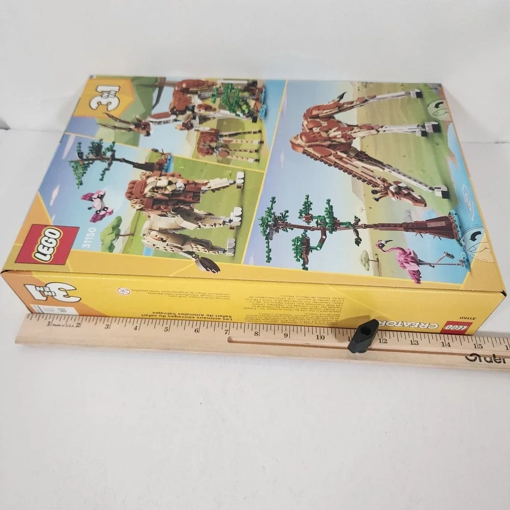 LEGO Creator 3 in‎ 1 31150 Wild Safari Animals 780 Pcs New Sealed